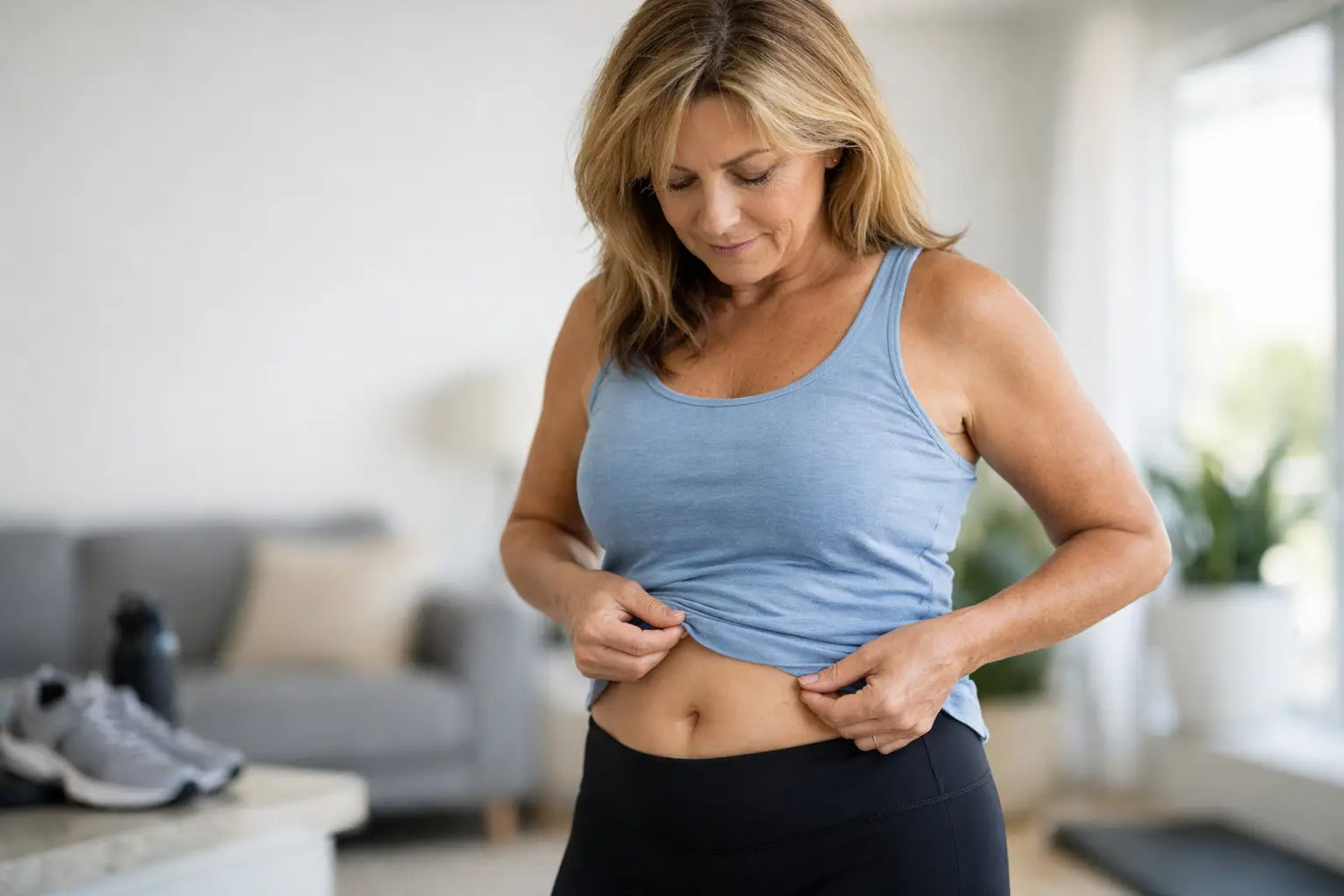 How to Lose Menopause Pooch After 40