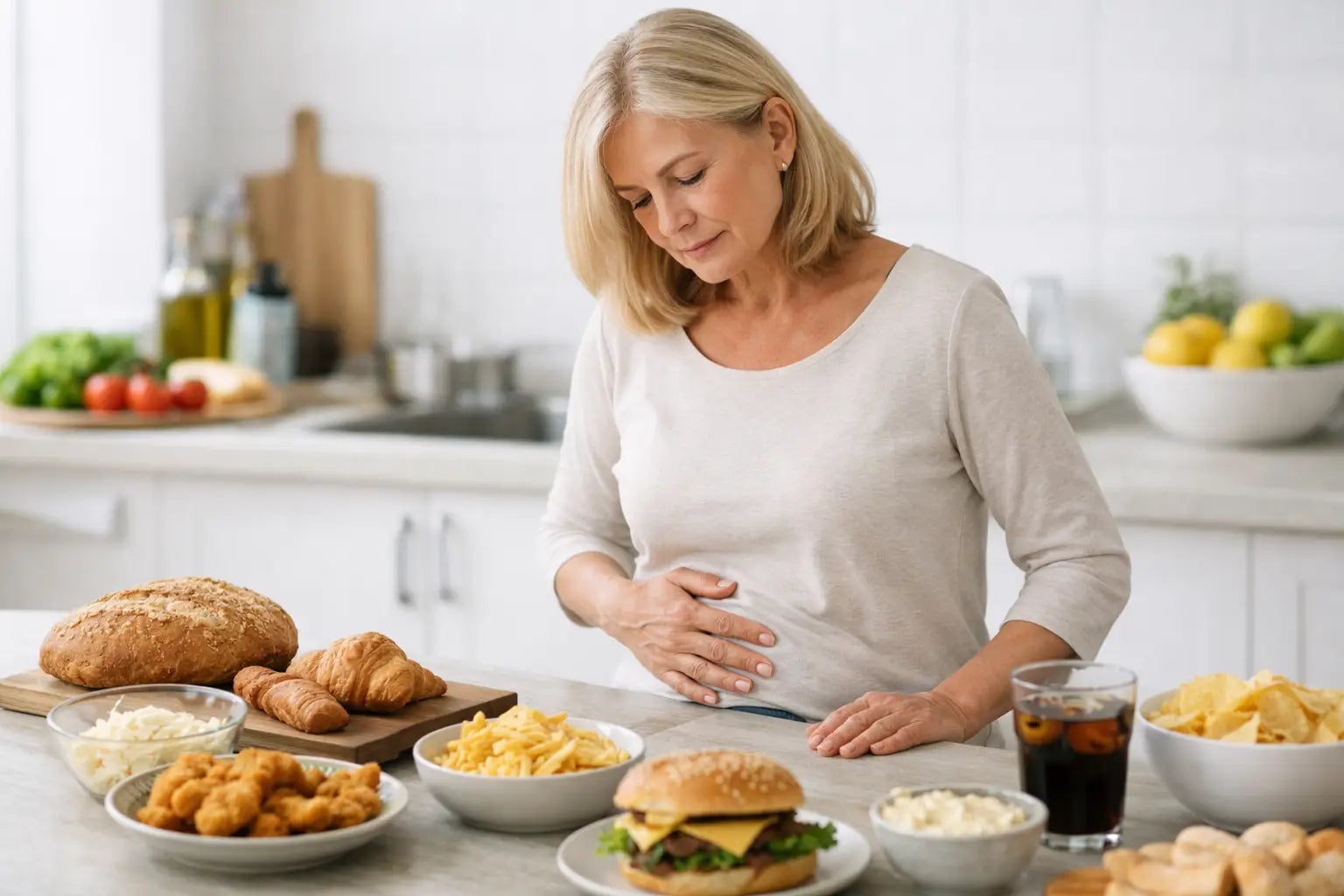Menopause Bloating Foods to Avoid First
