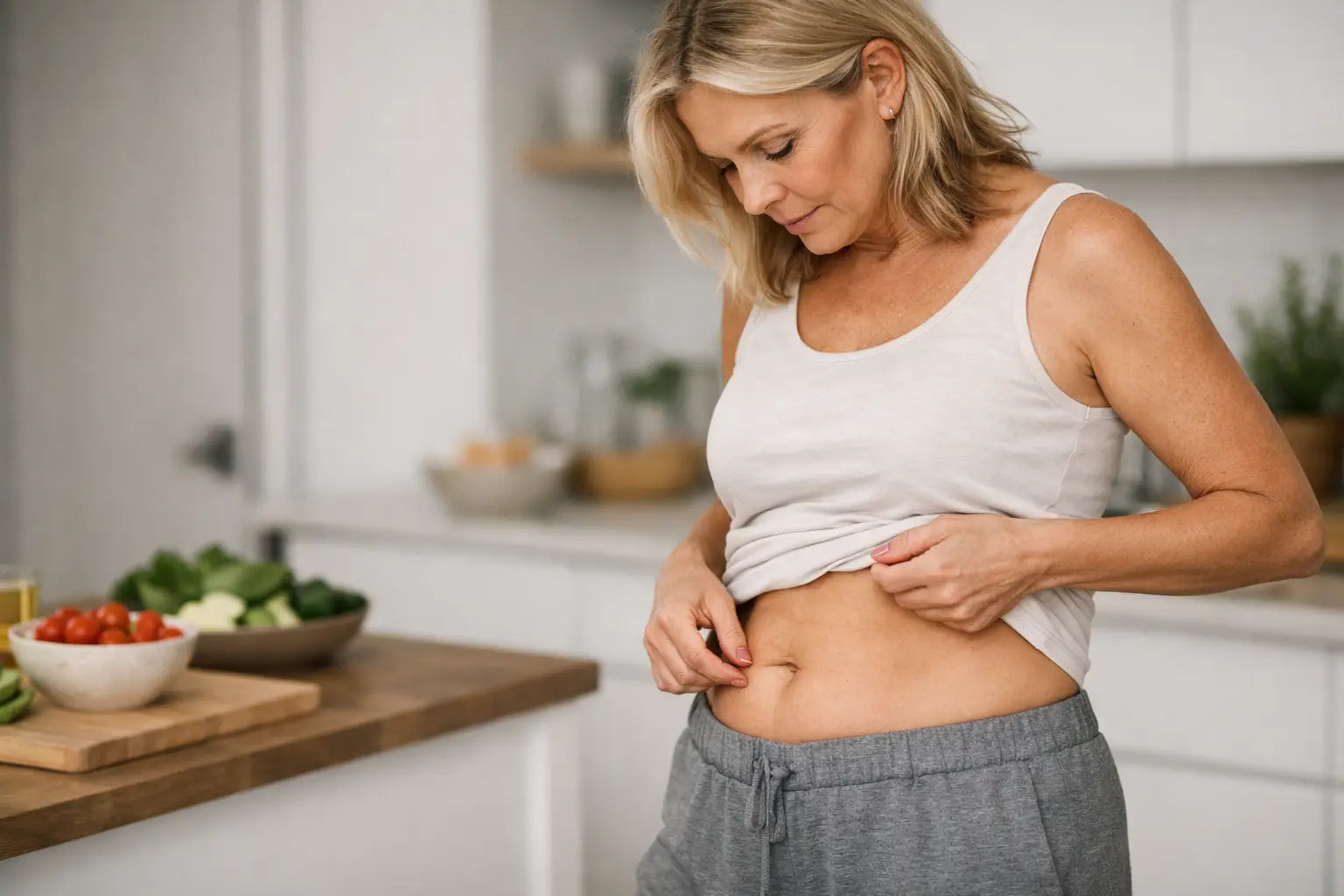 Why Stubborn Lower Belly After 40 Happens