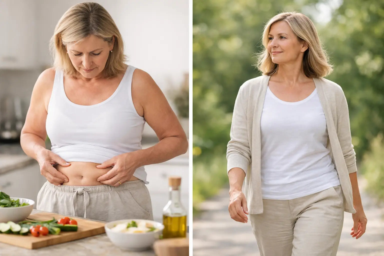 Menopause Belly: Why It Happens and What Helps