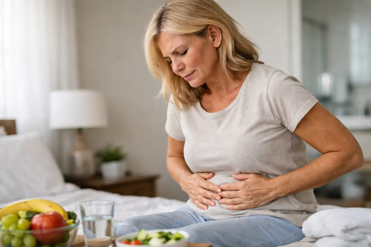 How to Stop Feeling Bloated Daily After 40