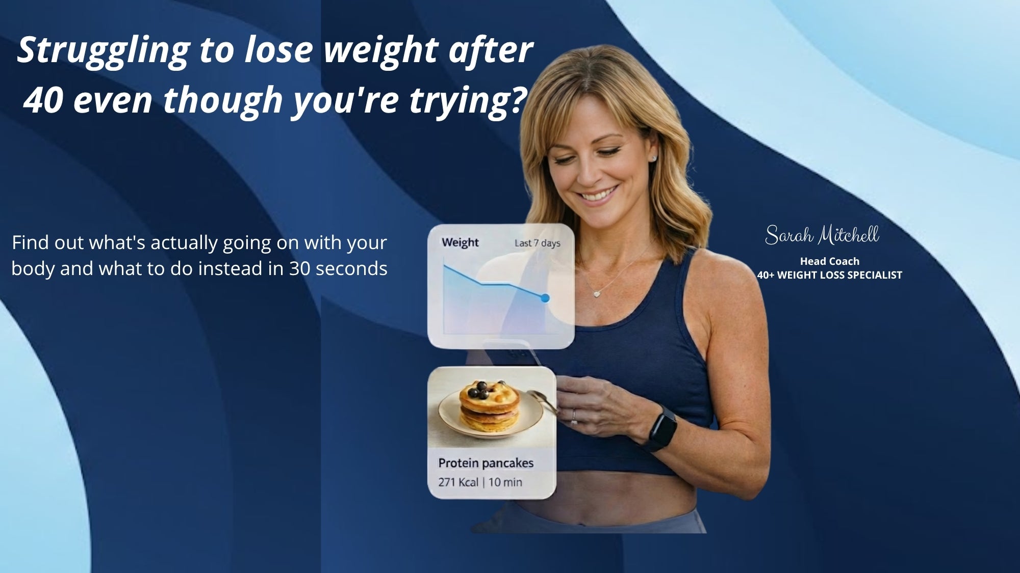 Struggling to lose weight after 40 even though you're trying?