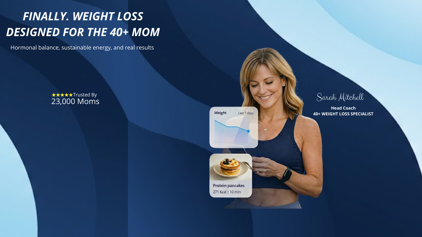  weight loss program targeting 40+ year old women, 